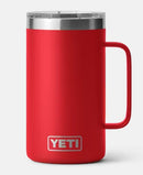 YETI Rambler 24 oz Mug with MagSlider Lid – Large, Vacuum‑Insulated Stainless Steel Mug for Coffee, Cold Drinks & All‑Day Hydration