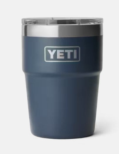 YETI Rambler 16 oz Stackable Mug with MagSlider Lid – Durable, Vacuum‑Insulated Stainless Steel Cup for Coffee, Tea & On‑the‑Go Drinks