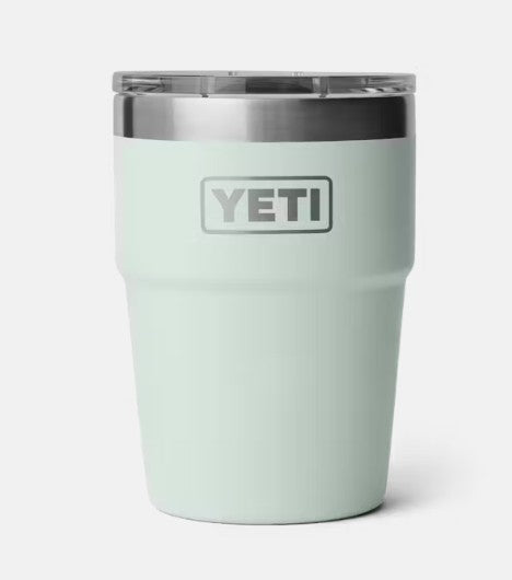 YETI Rambler 16 oz Stackable Mug with MagSlider Lid – Durable, Vacuum‑Insulated Stainless Steel Cup for Coffee, Tea & On‑the‑Go Drinks