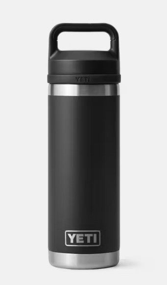 YETI Rambler 18 oz Bottle with Chug Cap – Durable, Vacuum‑Insulated Stainless Steel Water Bottle for Fast, Controlled Sipping