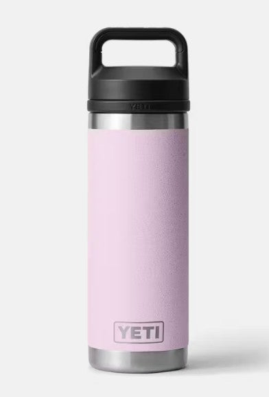 YETI Rambler 18 oz Bottle with Chug Cap – Durable, Vacuum‑Insulated Stainless Steel Water Bottle for Fast, Controlled Sipping