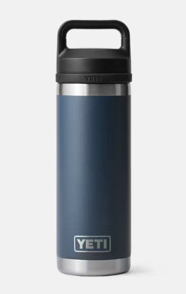YETI Rambler 18 oz Bottle with Chug Cap – Durable, Vacuum‑Insulated Stainless Steel Water Bottle for Fast, Controlled Sipping