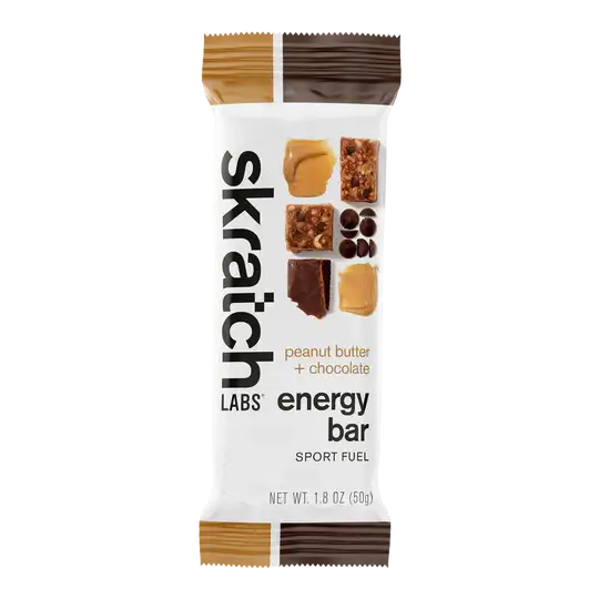 Skratch Labs Energy Bar Sport Fuel – Peanut Butter + Chocolate