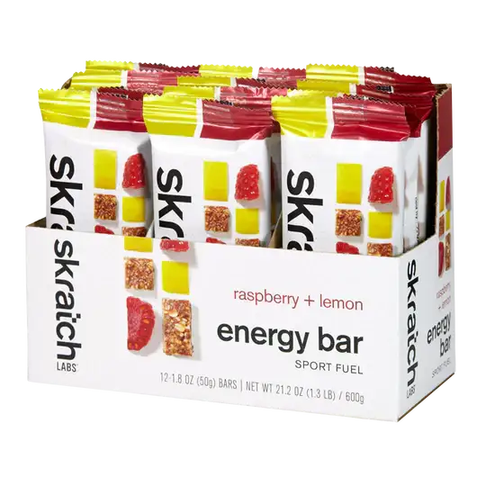 Skratch Labs Energy Bar Sport Fuel – Raspberry Lemon