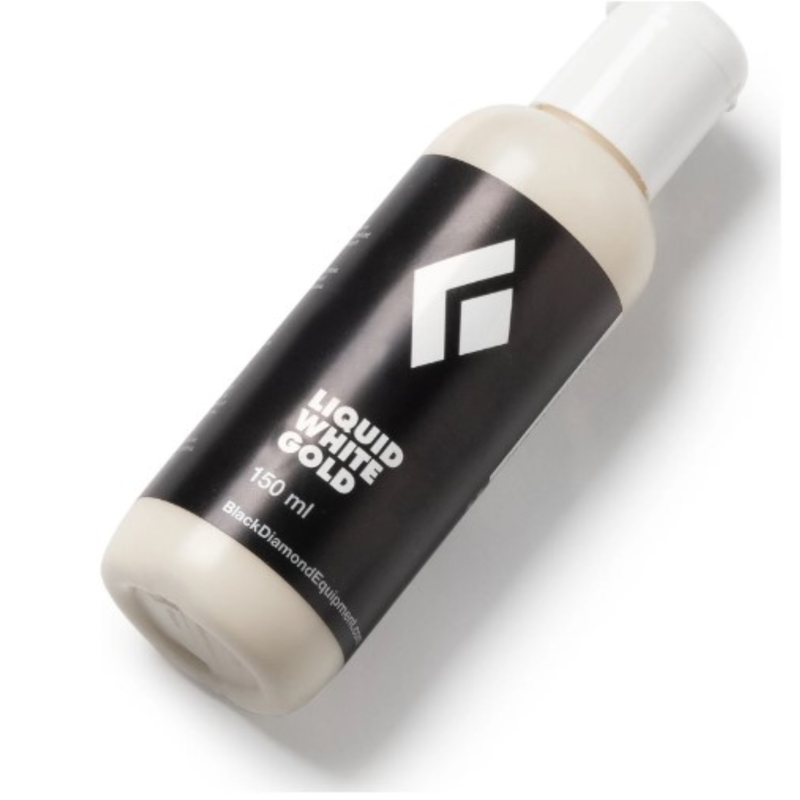 Black Diamond White Gold Liquid Chalk – 150ml for Enhanced Grip and Performance, No Color, Suitable for All Sizes