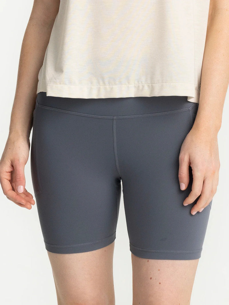Free Fly Women's All Day 6-Pocket Shorts – Ultra-Soft & Versatile
