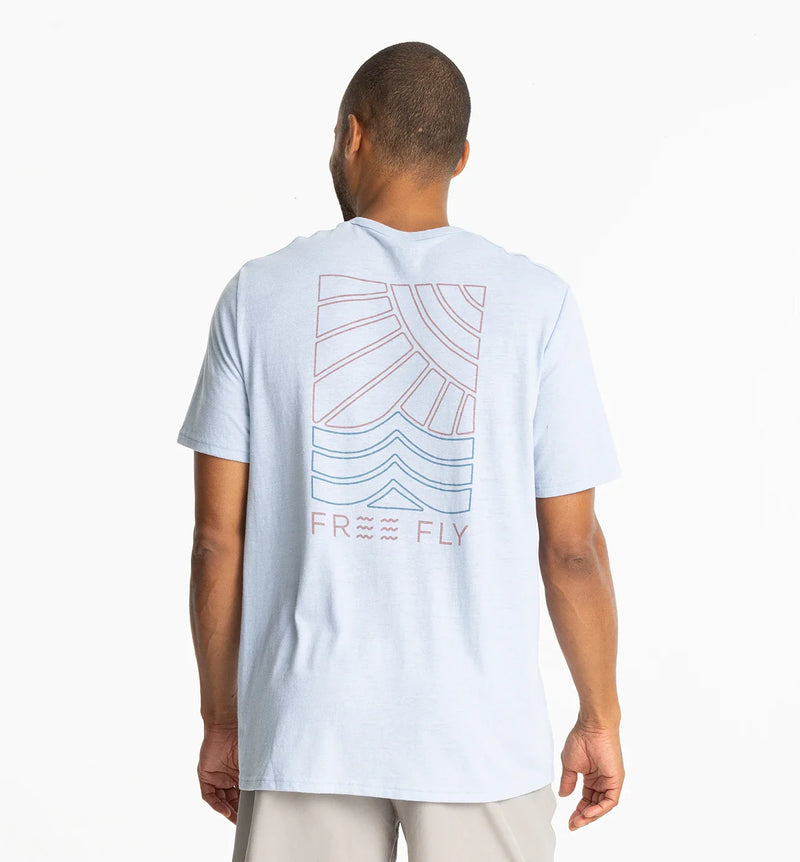 Free Fly Sun & Surf Men's Pocket T-Shirt