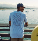 Free Fly Sun & Surf Men's Pocket T-Shirt – Lightweight, Breathable, and UV-Protective Shirt for Active Days Outdoors