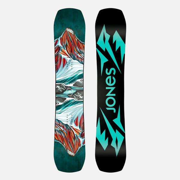 Jones Twin Sister Snowboard - Women's 2025| Fun and poppy board designed to handle all conditions