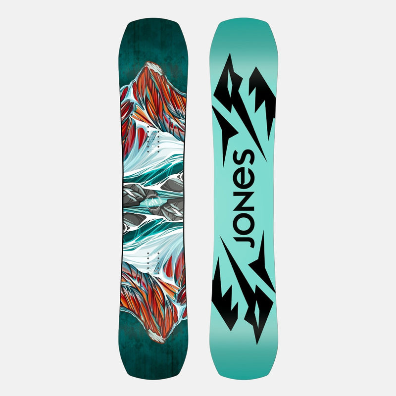 Jones Twin Sister Snowboard - Women's 2025| Fun and poppy board designed to handle all conditions