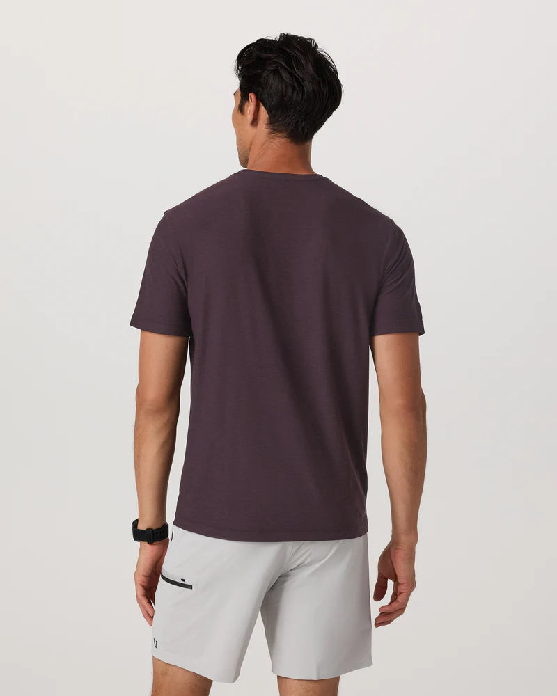 Vuori Strato Tech Tee - Men's | Ultra-Soft, Moisture-Wicking Performance T-Shirt for Training & Everyday Comfort
