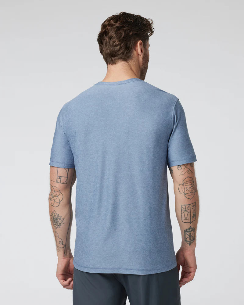 Vuori Strato Tech Tee - Men's | Ultra-Soft, Moisture-Wicking Performance T-Shirt for Training & Everyday Comfort