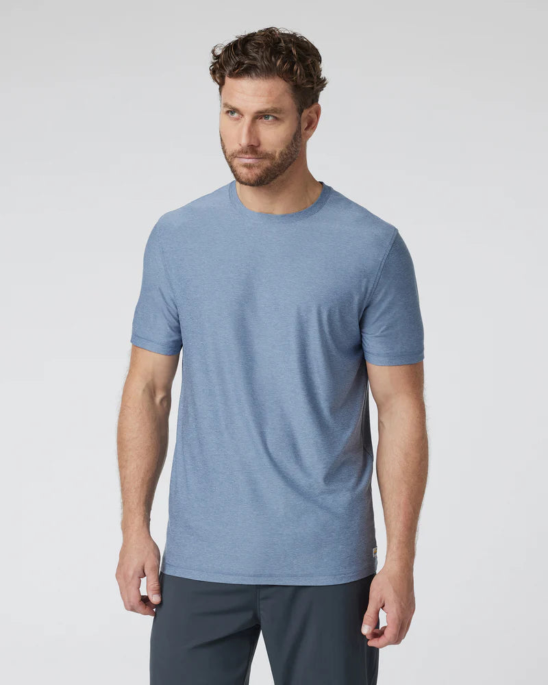 Vuori Strato Tech Tee - Men's | Ultra-Soft, Moisture-Wicking Performance T-Shirt for Training & Everyday Comfort