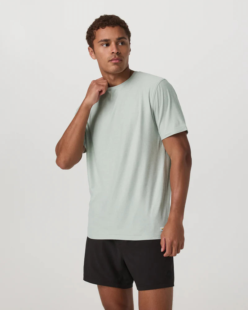 Vuori Strato Tech Tee - Men's | Ultra-Soft, Moisture-Wicking Performance T-Shirt for Training & Everyday Comfort