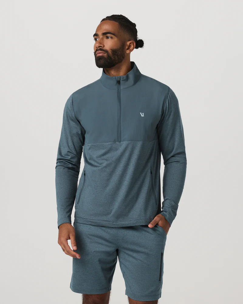 Vuori Sunday Element 1/2 Zip Pullover – Men’s Performance Training Layer