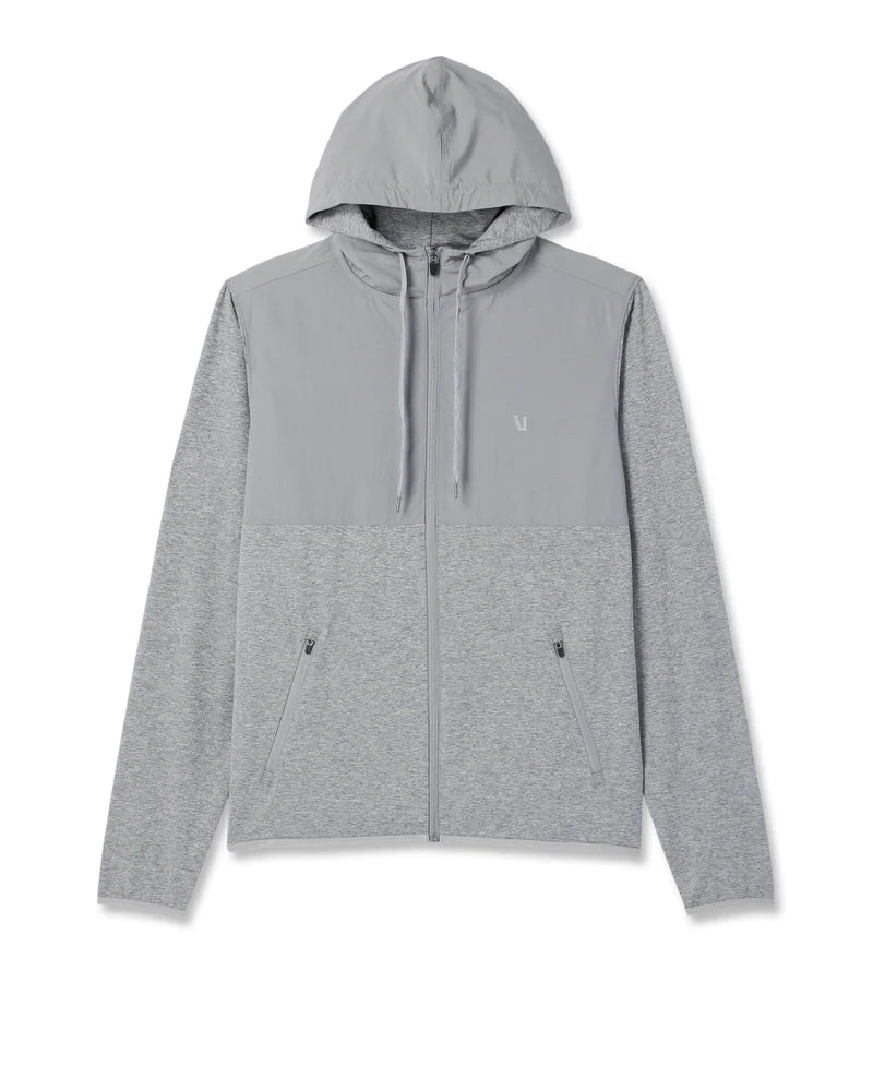 Vuori Sunday Element Jacket – Men’s Performance Stretch Hooded Jacket