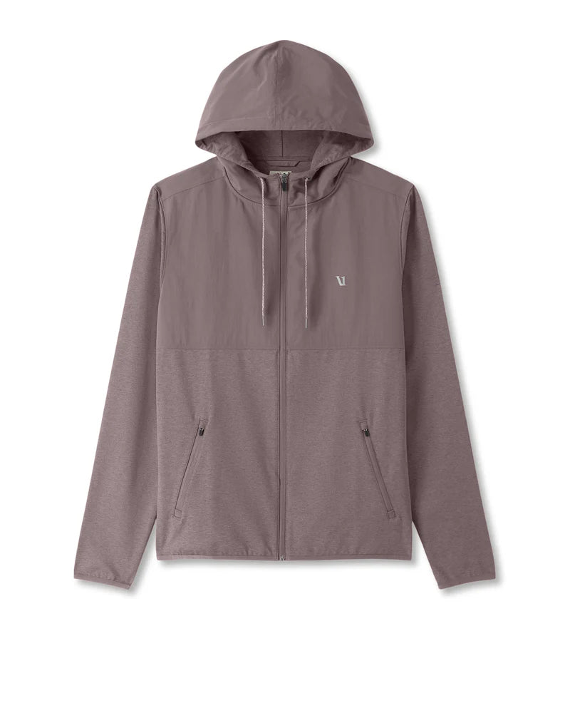 Vuori Sunday Element Jacket – Men’s Performance Stretch Hooded Jacket