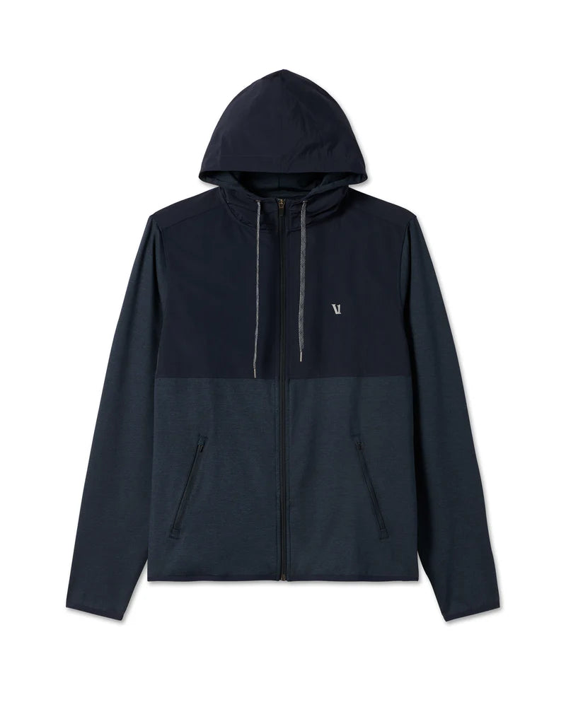 Vuori Sunday Element Jacket – Men’s Performance Stretch Hooded Jacket