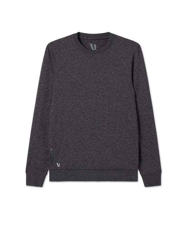 Vuori Ponto Performance Crew - Men's | Ultra-Soft, Lightweight & Moisture-Wicking Crewneck for All-Day Comfort