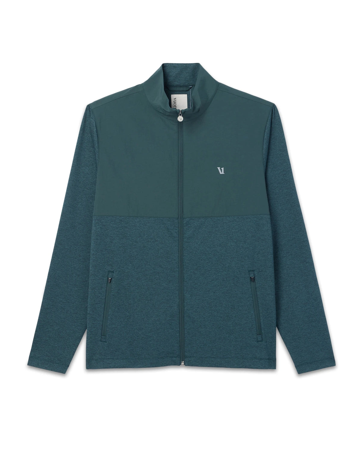 Vuori Sunday Element Track Jacket Men’s in Hemlock Heather