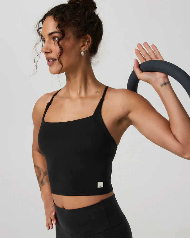 Vuori AllTheFeels Strappy Back Tank – Women’s Performance Training Top