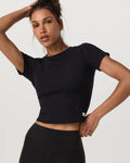 Vuori Pose Fitted Tee – Women’s Performance Stretch T-Shirt