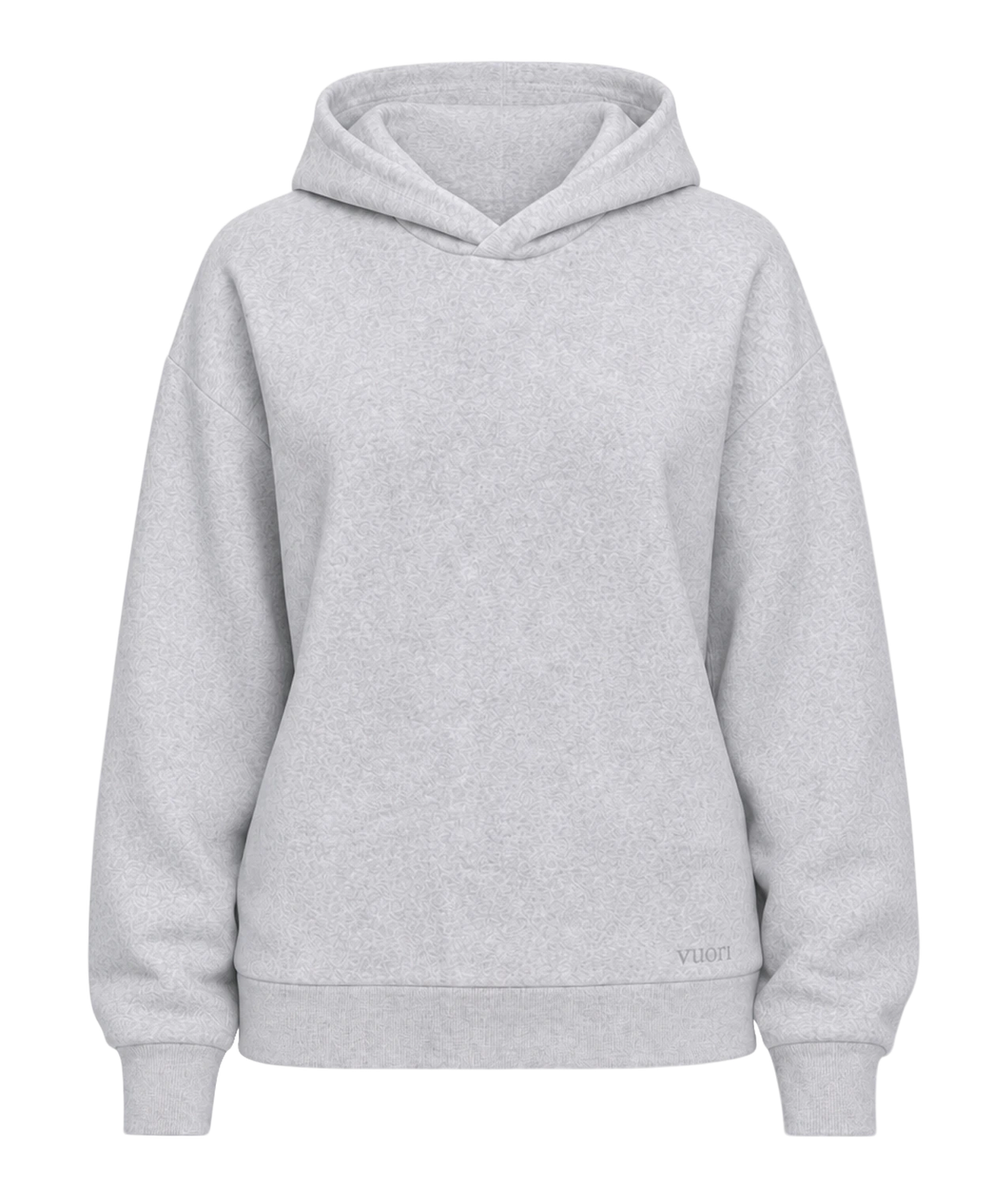 Vuori Restore OS Hoodie Women’s in Pale Grey Heather Tonal