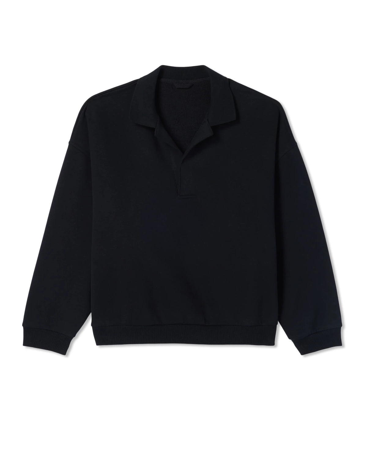 Vuori Restore Rugby Pullover Women’s in Black