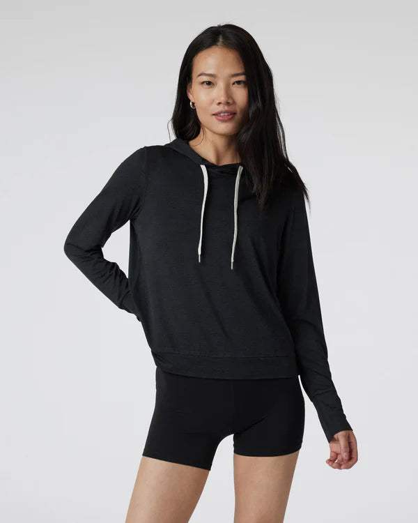 Vuori Halo Essential Hoodie - Women's | Ultra-Soft, Lightweight & Versatile Hoodie for Everyday Comfort