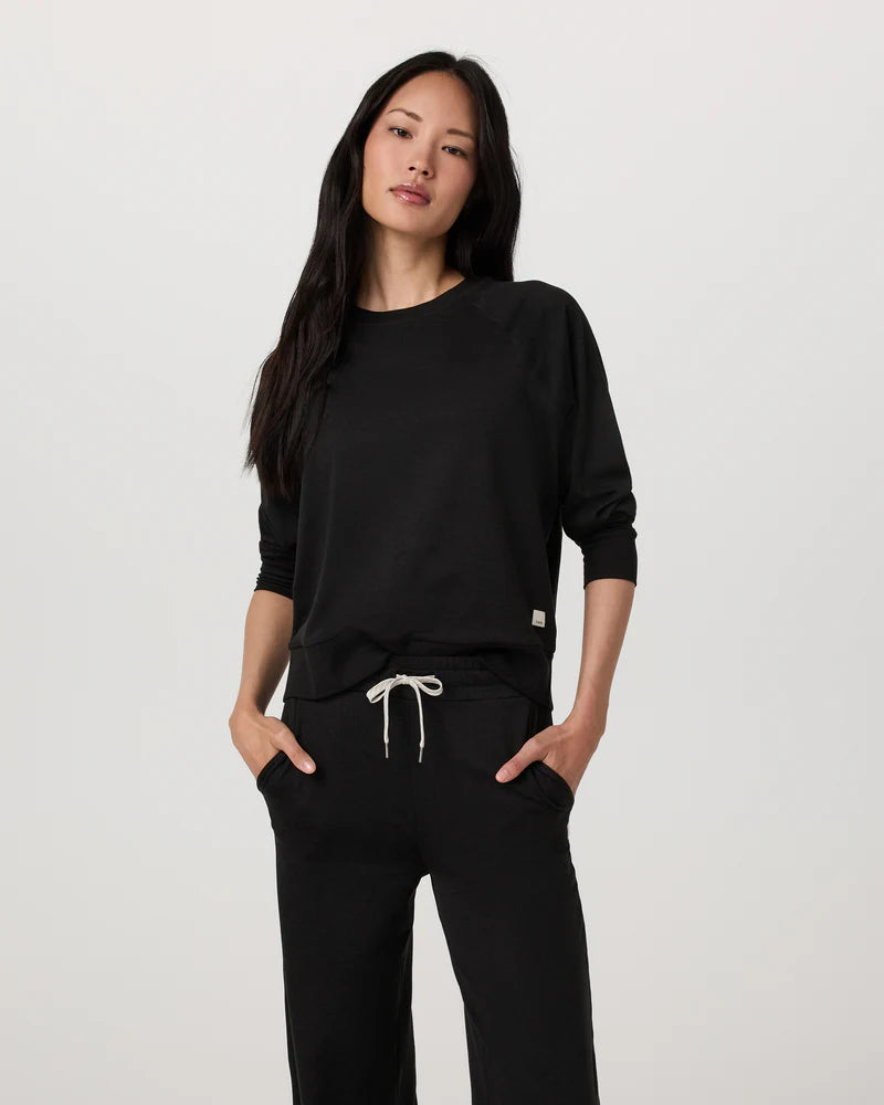 vuori long sleeve halo dress Vuori Halo Essential Long Sleeve Crew Neck Women T-Shirt