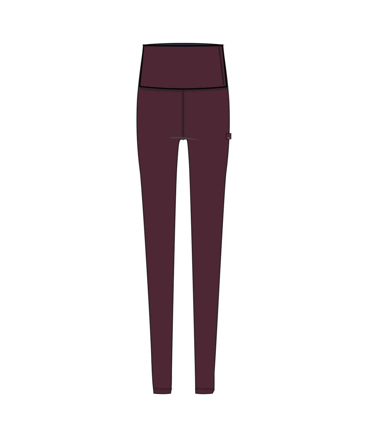 Vuori AllTheFeels Legging Women’s in Cherry Noir