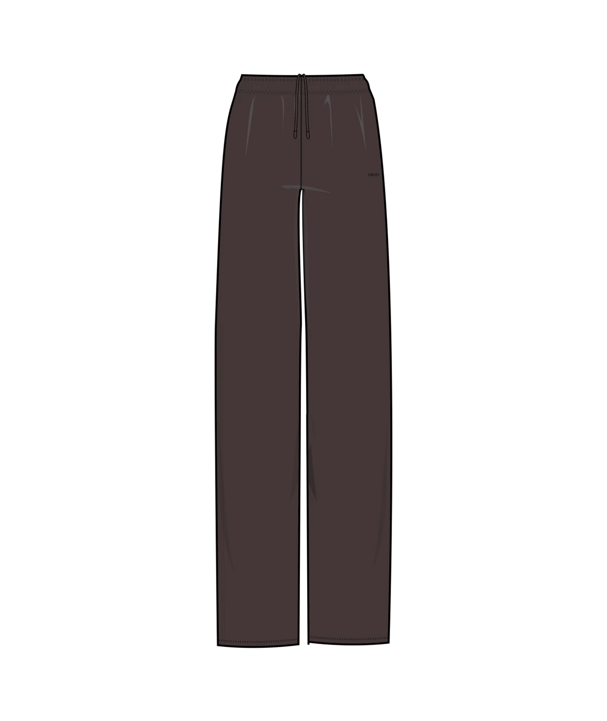 Vuori Restore Straight Leg Track Sweatpant Women’s in French Roast
