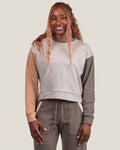 Belong Powell Fleece Crewneck Women's Beige/Oak
