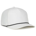 Outdoor Cap 550PF Performance 5-Panel Cap – High Crown Structured Hat with Moisture-Wicking Sweatband & Visor Cord
