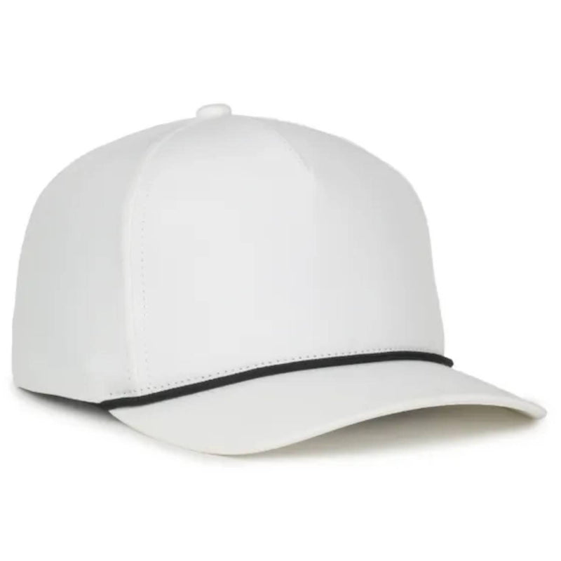 Outdoor Cap 550PF Performance 5-Panel Cap – High Crown Structured Hat with Moisture-Wicking Sweatband & Visor Cord