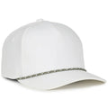 Outdoor Cap 550PF Performance 5-Panel Cap – High Crown Structured Hat with Moisture-Wicking Sweatband & Visor Cord