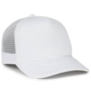 Outdoor Cap Foam 5-Panel Trucker Hat – High Profile Foam Front & Mesh Back with Cord Accent