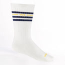 Wide Open Vintage Stripe Midweight Crew Sock - Men's