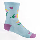 Wide Open Full Bloom Micro Crew Sock - Women's