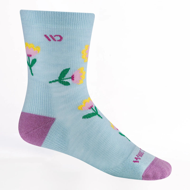 Wide Open Full Bloom Micro Crew Sock - Women's