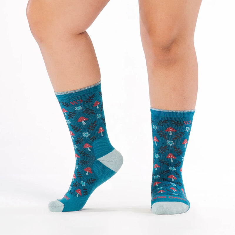 Wide Open WIldwood Midweight Crew Sock - Women's