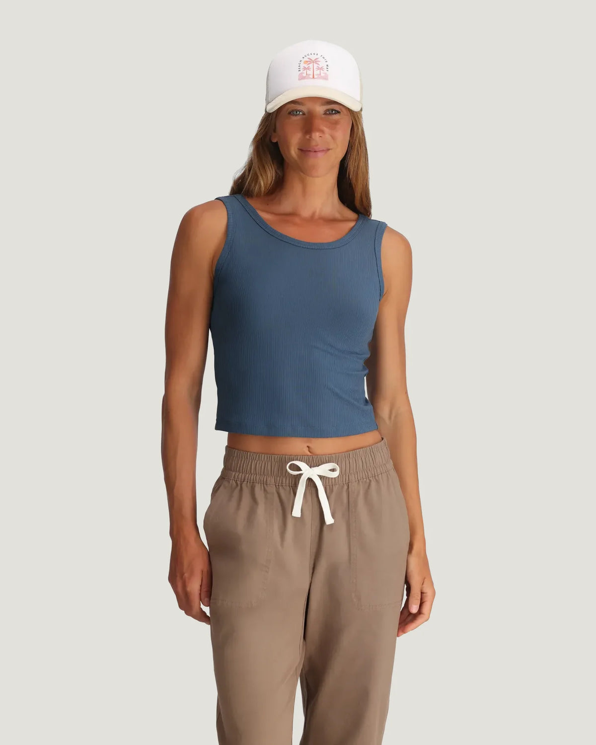 Free Fly Ribbed Bamboo Tank - Women's