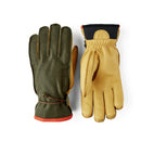 Hestra Wakayama Glove – 5-Finger Leather Ski Gloves with Removable Wool Liner