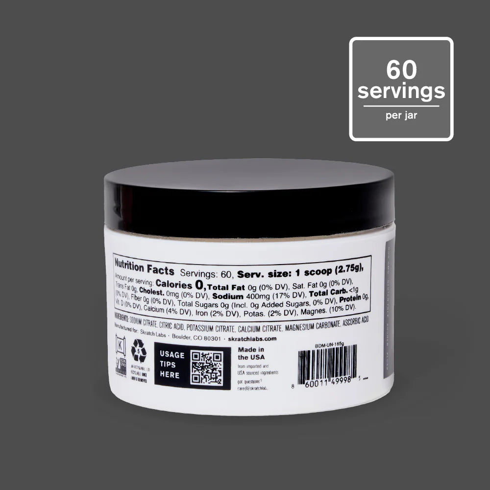 Skratch Labs Electrolyte Booster – 60 Servings