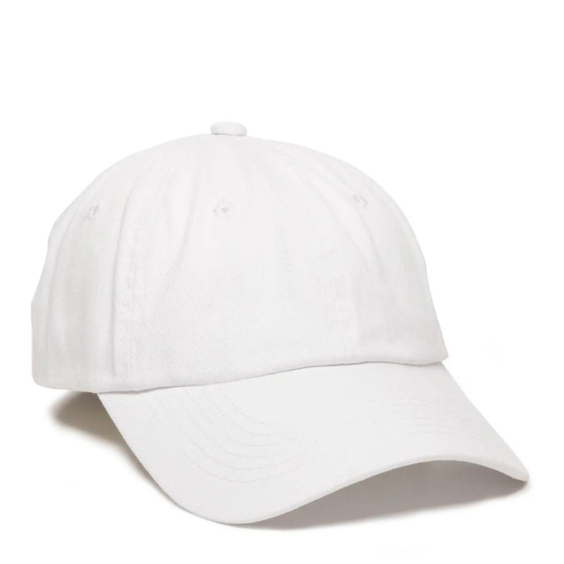 Outdoor Cap GWT-116 Garment Washed Cotton Twill Cap – Low Crown, Unstructured, Pre-Curved Visor