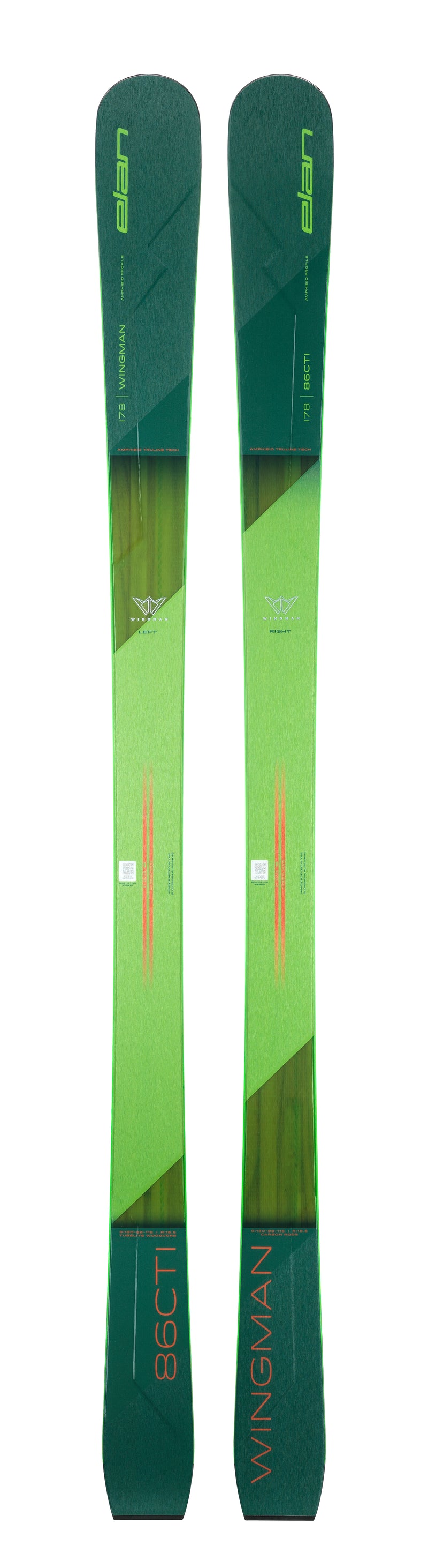 Elan Wingman 86 CTI Skis - 2025 | The Ultimate Mountain Companion for Off-Piste Finesse and Powerful Carving