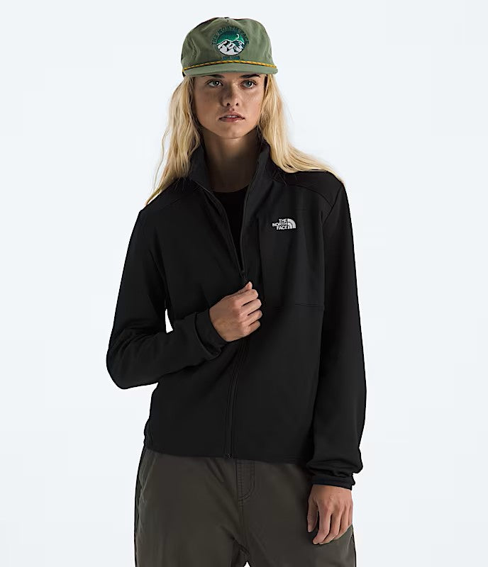 The North Face Performance Fleece Full-Zip Jacket - Women’s Lightweight Midlayer with Secure Pockets and Elastic Hem