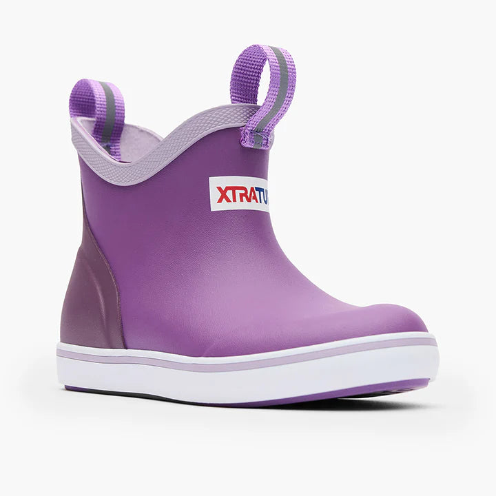 Xtratuf Ankle Deck Boot - Big Kids' Waterproof Fishing & Rain Boot