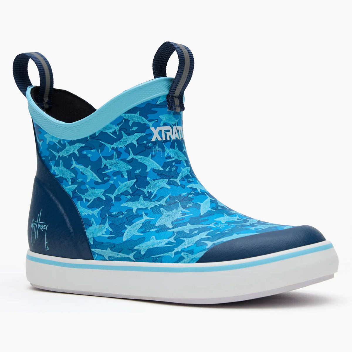 Xtratuf Ankle Deck Boot - Big Kids' Waterproof Fishing & Rain Boot