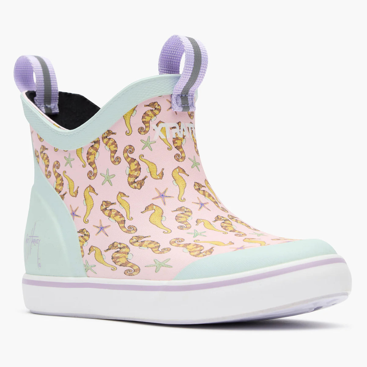 Xtratuf Ankle Deck Boot - Big Kids' Waterproof Fishing & Rain Boot